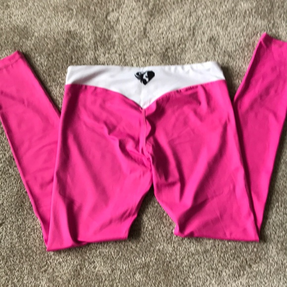 Pants - Womens best pink workout leggings